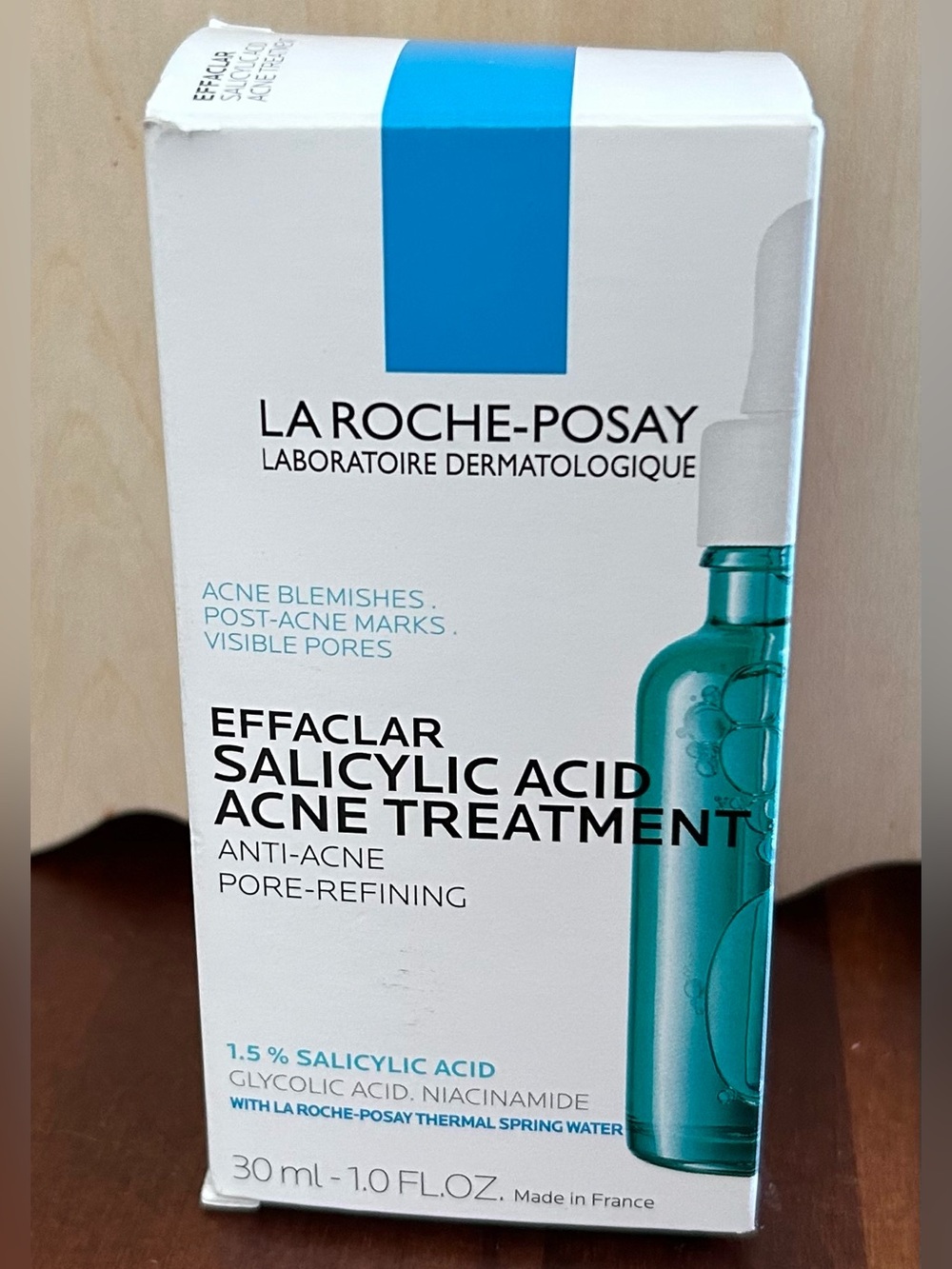 La Roche Posay Effaclar Salicylic Acid Acne Treatment Pores Acne Blemishes New